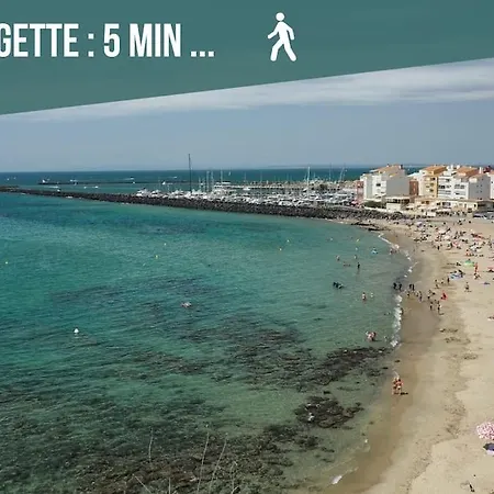 T3 Cap D'agde : Vue Imprenable Rdc 公寓