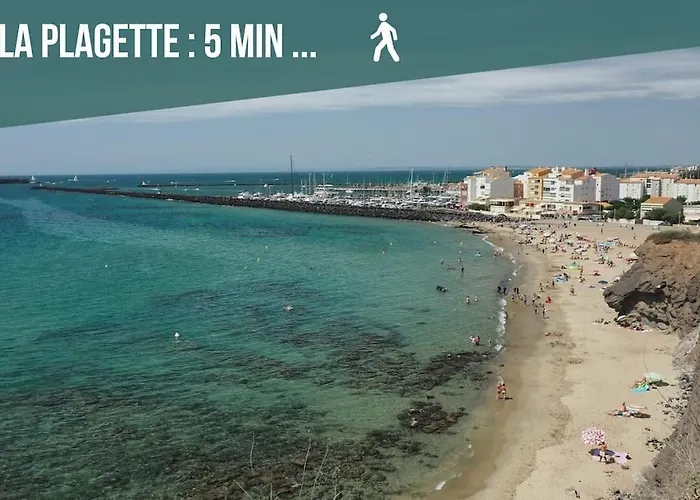 T3 Cap D'agde : Vue Imprenable Rdc 아파트